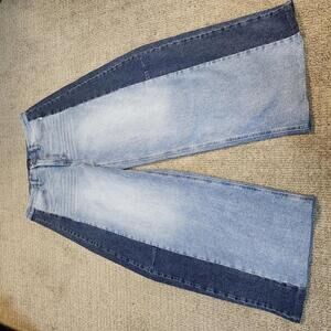 Scoop Jeans Blue Baggy Barrel Women's Size 10